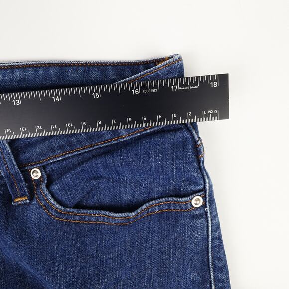 Lot of 2 Levi Womens 12 M Low Boot Cut 545 Jeans *READ* Y2K Distressed - Picture 6 of 16